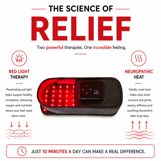 Luminweave™ Red Light Therapy Slippers