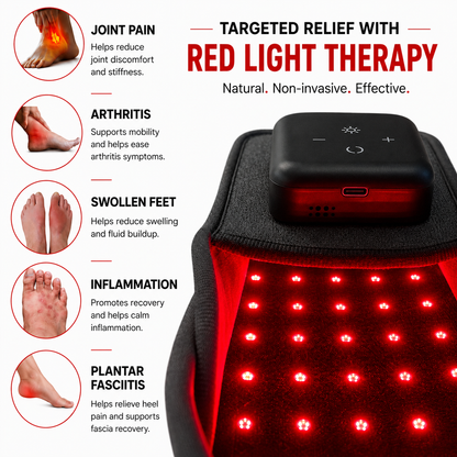 Luminweave™ Red Light Therapy Slippers
